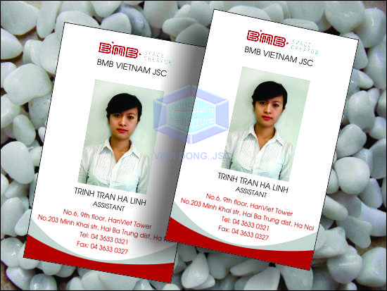 In thẻ nhân viên tại Hà Nội